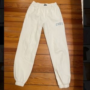Brandy Melville Rosa Sweatpants